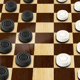 Symbol von Checkers 3D